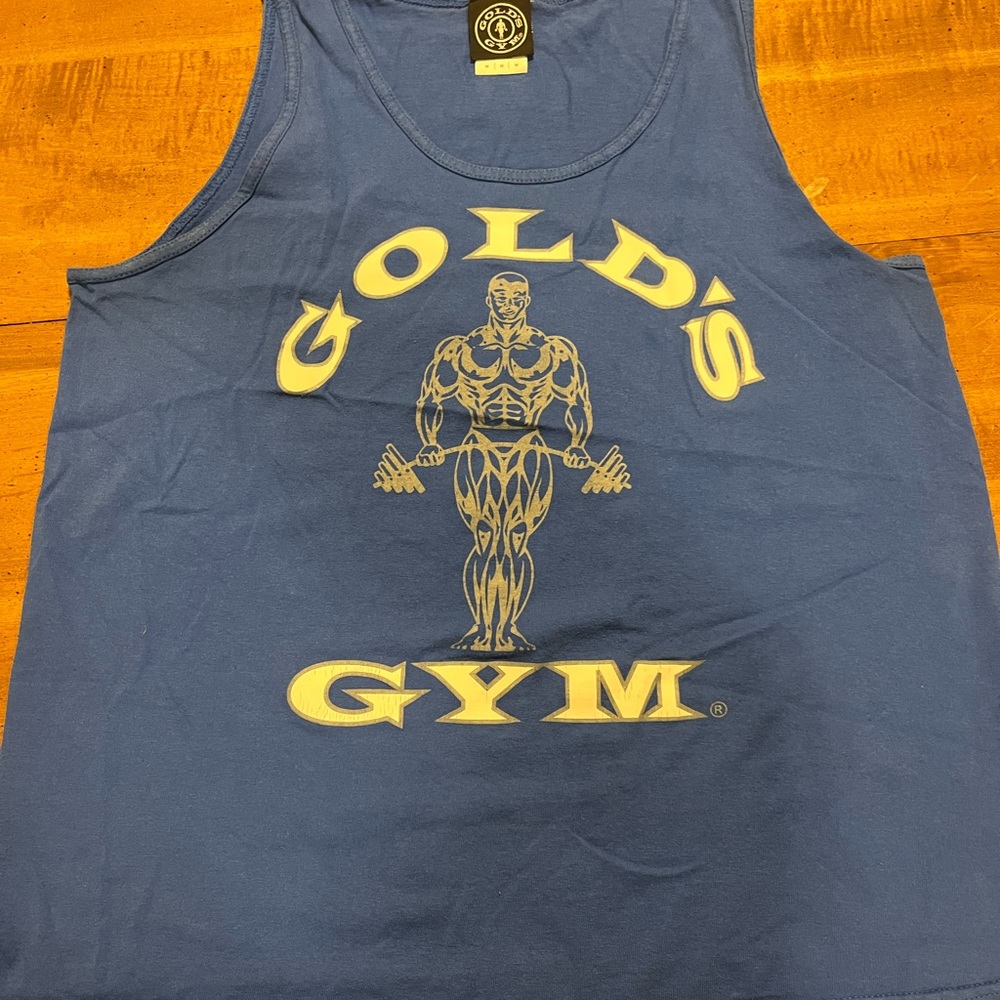 Gold's Gym Blue Men's Tank Top